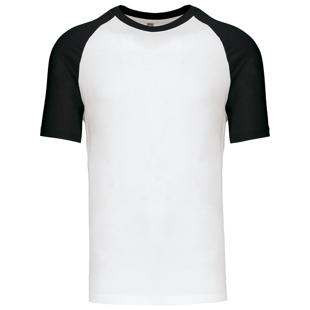 Kariban KB330 Baseball Short-sleeved two-tone T-shirt 100% cotton - COOZO