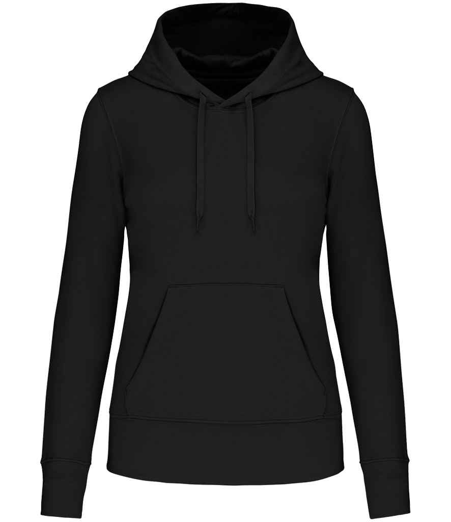 Kariban KB4028 Ladies Eco Friendly Hooded Sweatshirt Soft cotton faced fabric Drop shoulder style Straight fit - COOZO