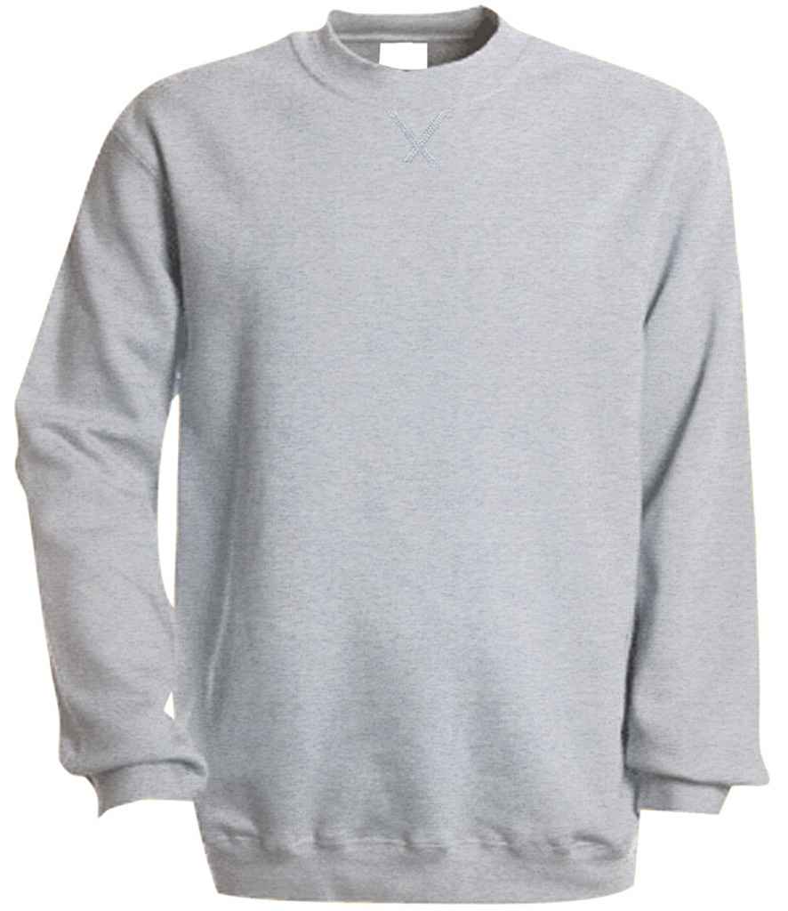Kariban KB442 Crew Neck Sweatshirt Ribbed collar Drop shoulder style - COOZO