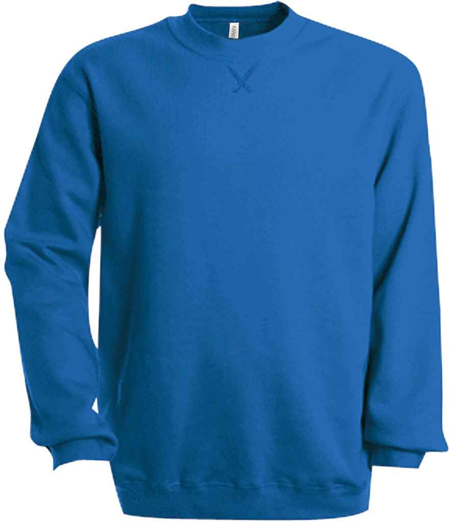 Kariban KB442 Crew Neck Sweatshirt Ribbed collar Drop shoulder style - COOZO