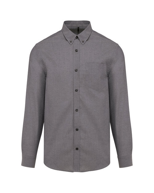 Kariban KB533 Men's long sleeve easy care oxford shirt - COOZO