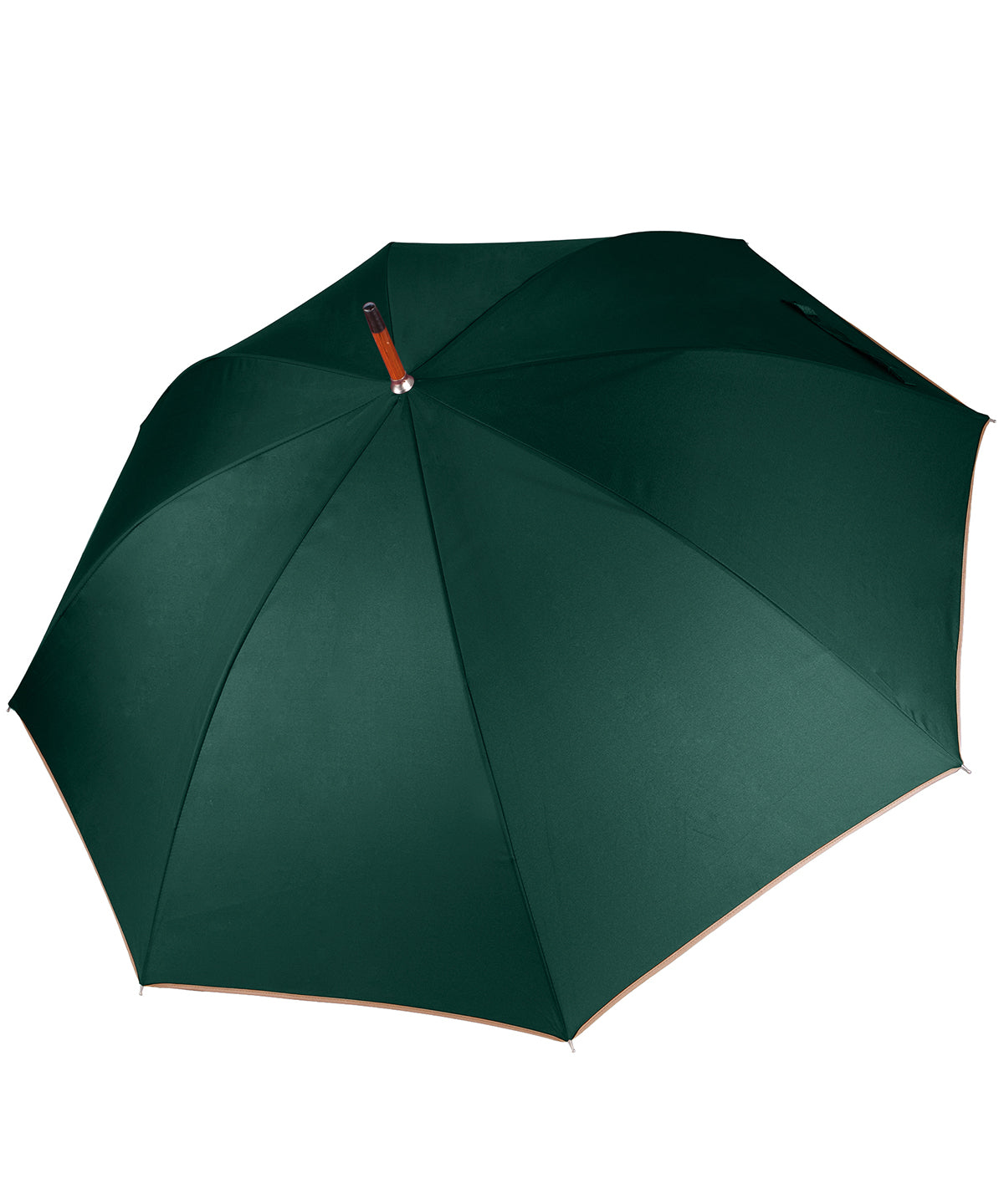 Kimood KI020 Auto-opening Umbrella Black metal frame Wooden shaft - COOZO