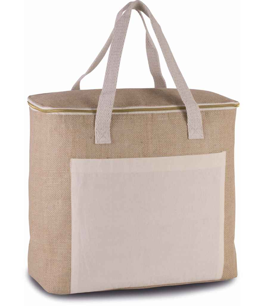 Kimood KI0354 Large Jute Cool Bag - COOZO