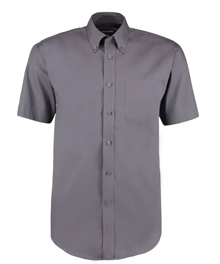 Kustom Kit Classic Fit Short Sleeve Premium Oxford Shirt Main color KK109 - COOZO