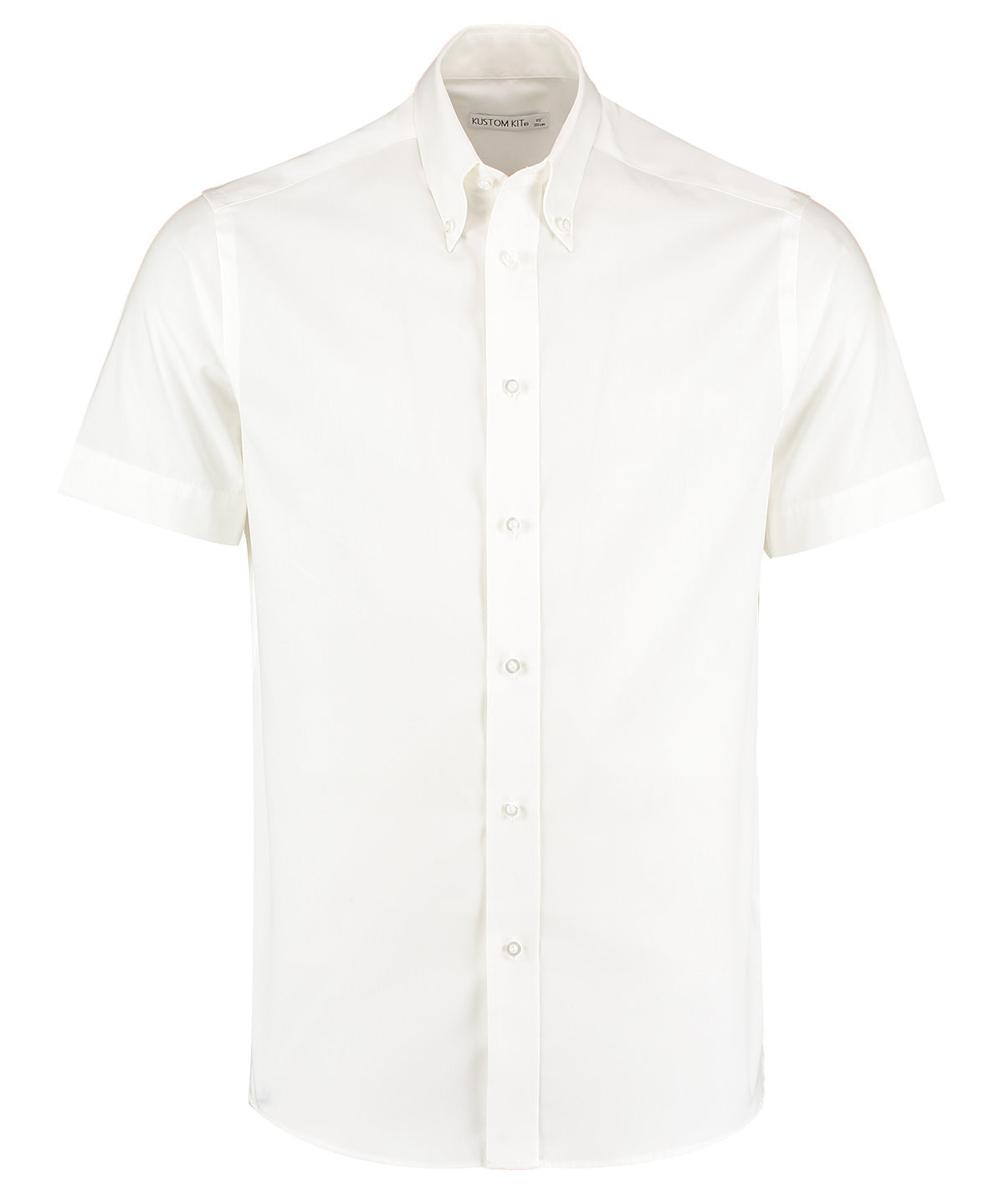 Kustom Kit KK187 Premium Short Sleeve Tailored Oxford Shirt - COOZO