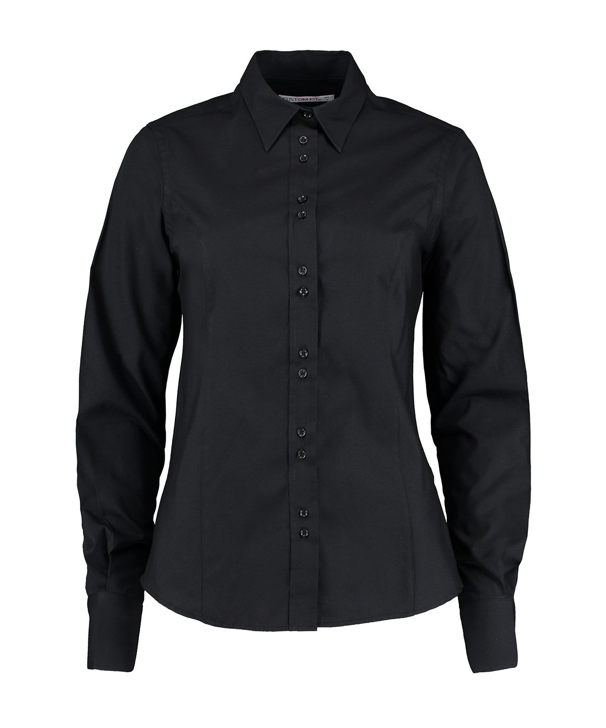 Kustom Kit KK388 Ladies Long Sleeve Tailored City Business Shirt 100% cotton - COOZO