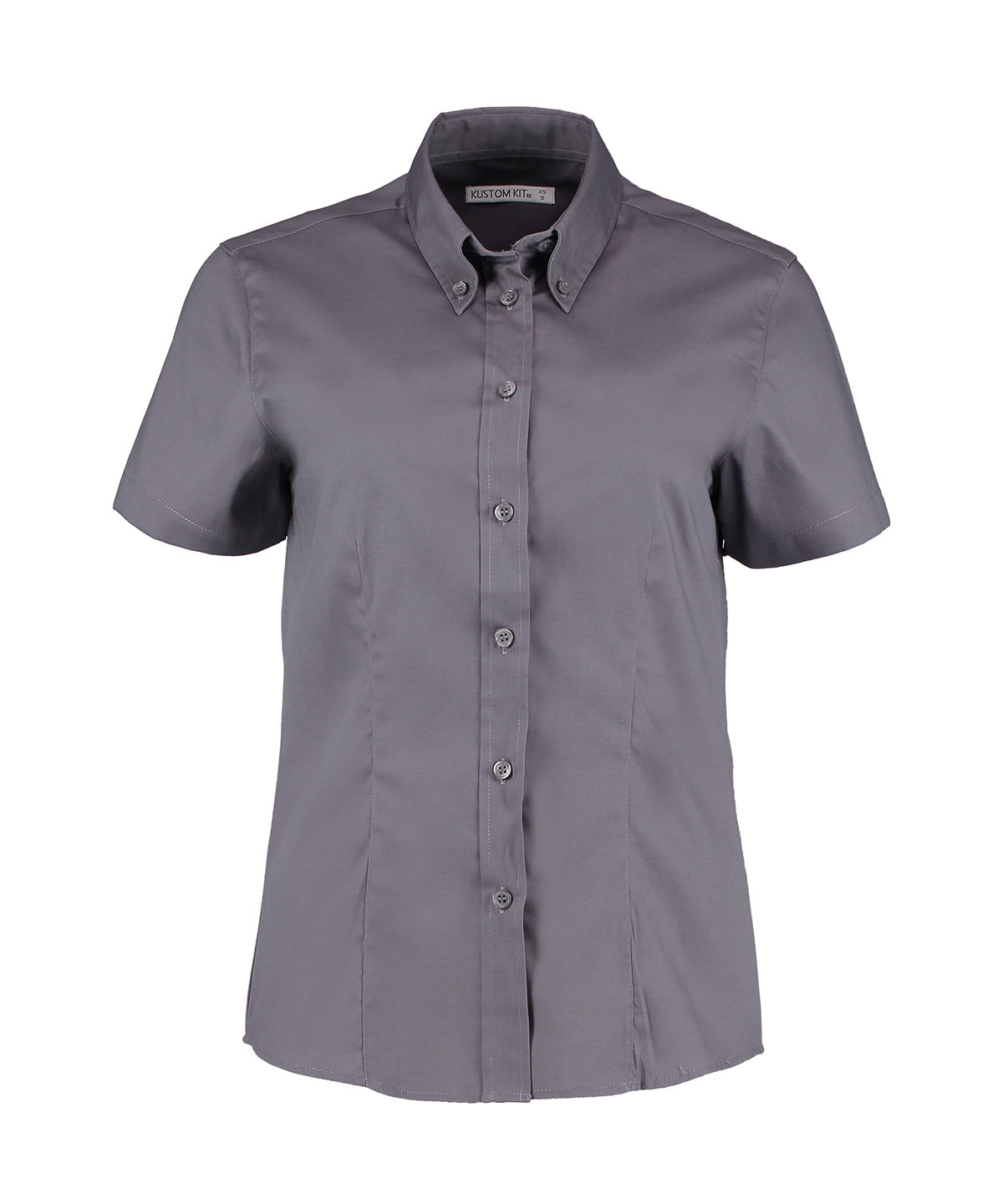 Kustom Kit Tailored Fit Short Sleeve Premium Oxford Shirt KK701 - COOZO