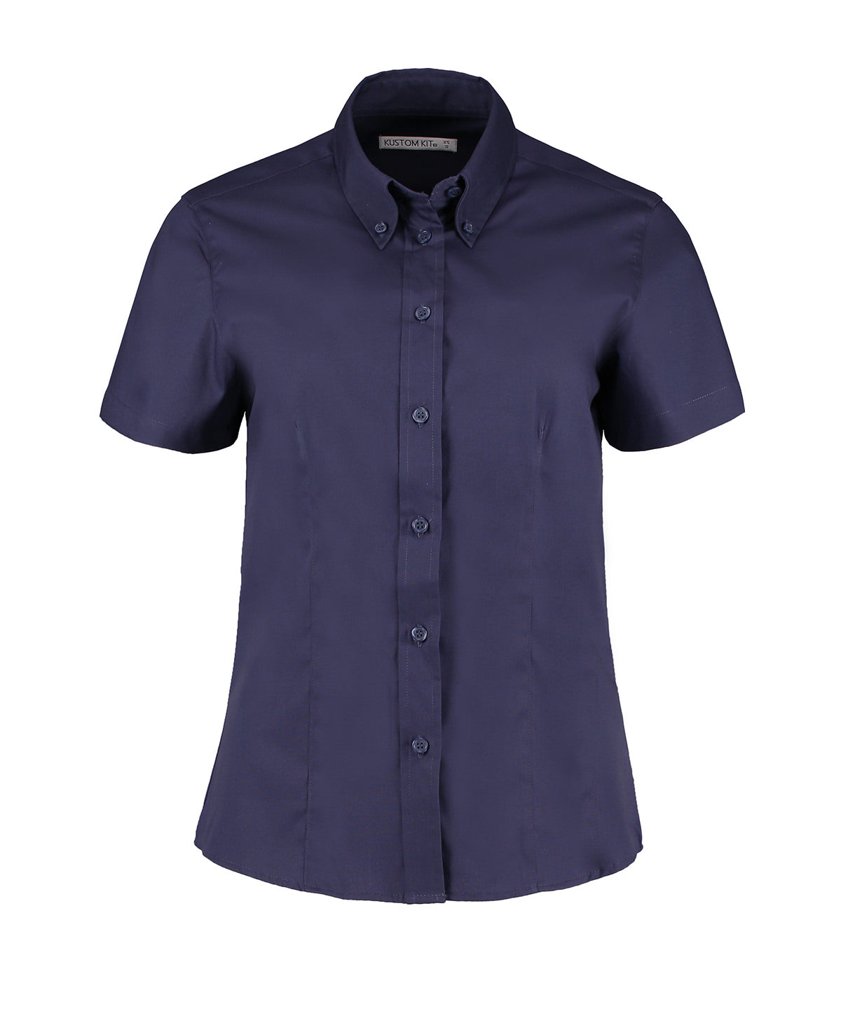 Kustom Kit Tailored Fit Short Sleeve Premium Oxford Shirt KK701 - COOZO