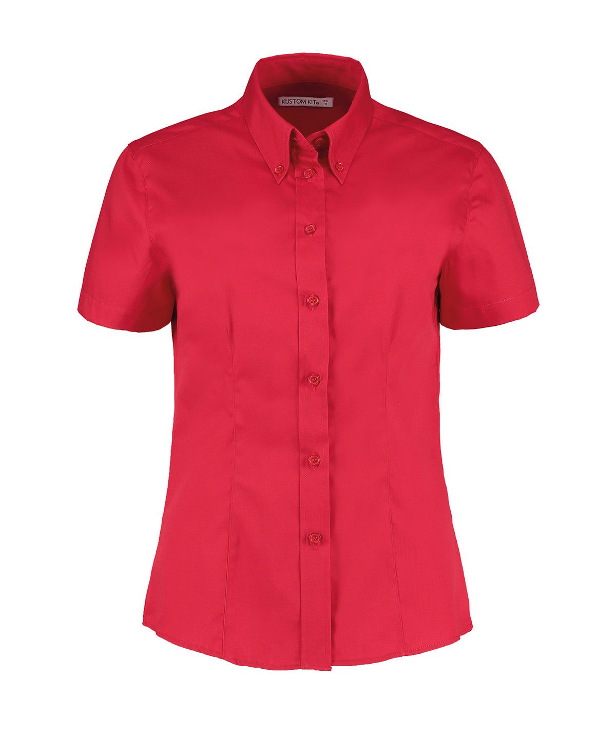 Kustom Kit Tailored Fit Short Sleeve Premium Oxford Shirt KK701 - COOZO