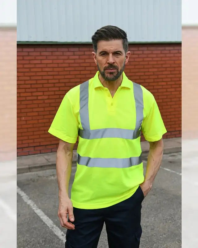 Korntex KXPOLO High Visibility Poloshirt 240gsm - COOZO