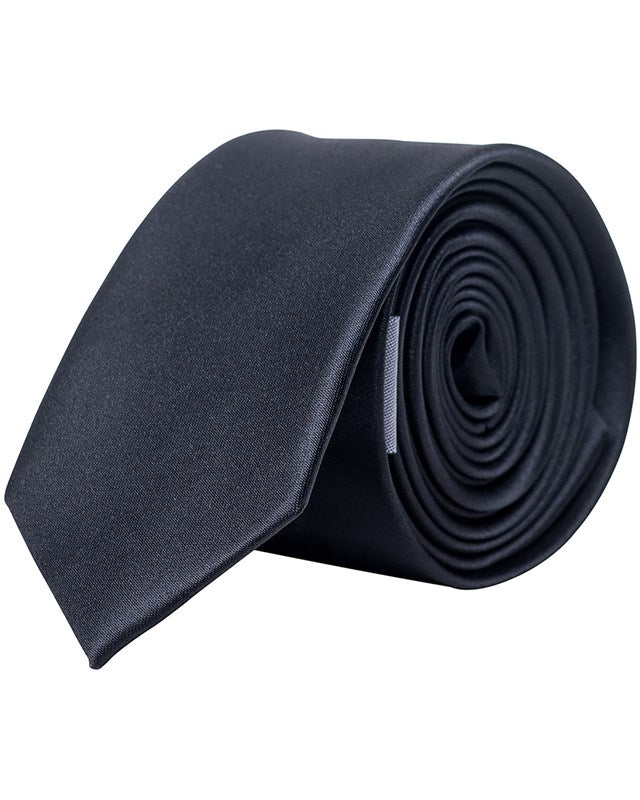 Korntex KXTIE5 Tie Satin Silk Slim Width - COOZO