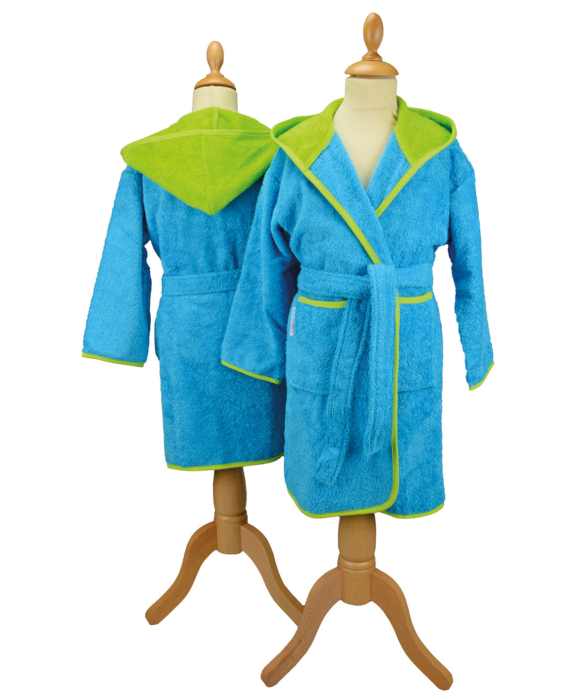 ARTG AR021 Boyzz & Girlzz hooded bathrobe 100% Cotton ideal for home sports or leisure - COOZO