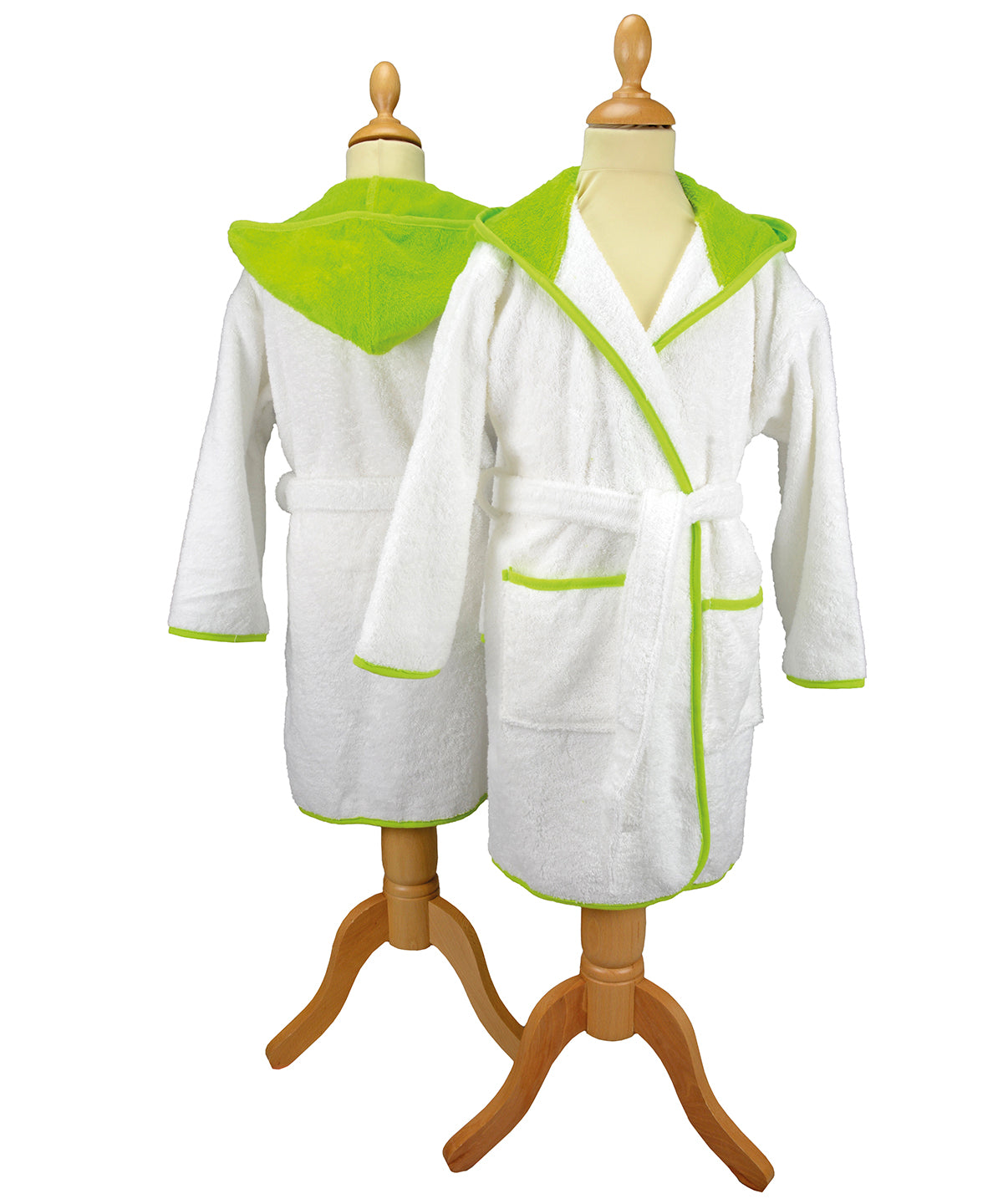 ARTG AR021 Boyzz & Girlzz hooded bathrobe 100% Cotton ideal for home sports or leisure - COOZO