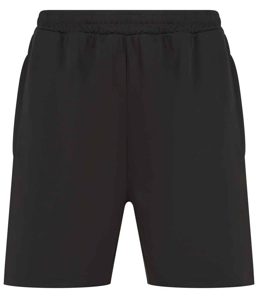 Finden and Hales LV887 Kids knitted shorts with zip pockets - COOZO