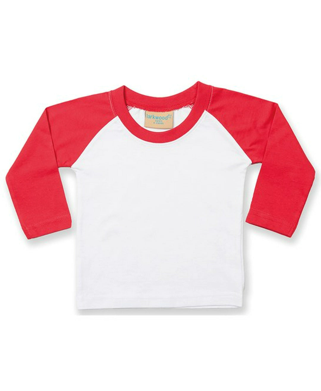 Larkwood LW025 Baby/Toddler Long Sleeve Baseball T-Shirt - COOZO
