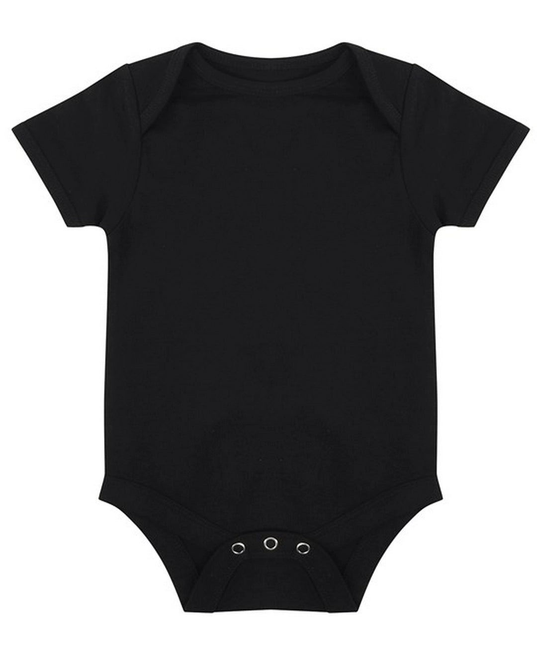 Larkwood LW500 Essential Short Sleeve Baby Bodysuit 100% Cotton single Jersey - COOZO