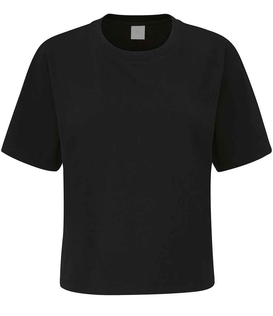 Mantis M198 Ladies Organic Cropped Heavy T-Shirt Outlet