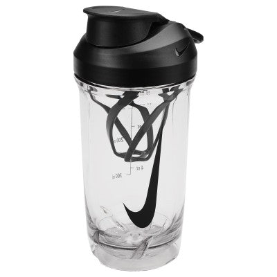 Nike NKNIKE11 TR RECHARGE SHAKER BOTTLE 16OZ CLEAR/BLACK - COOZO