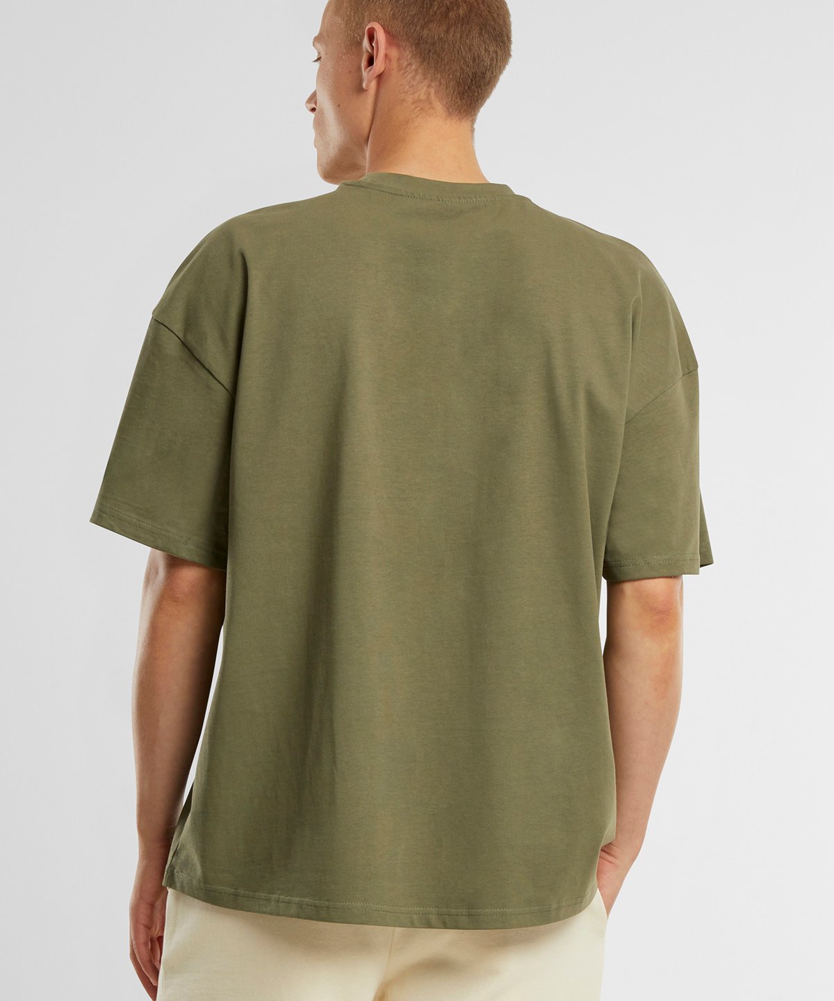 COOZO-Heavy Jersey oversized tee