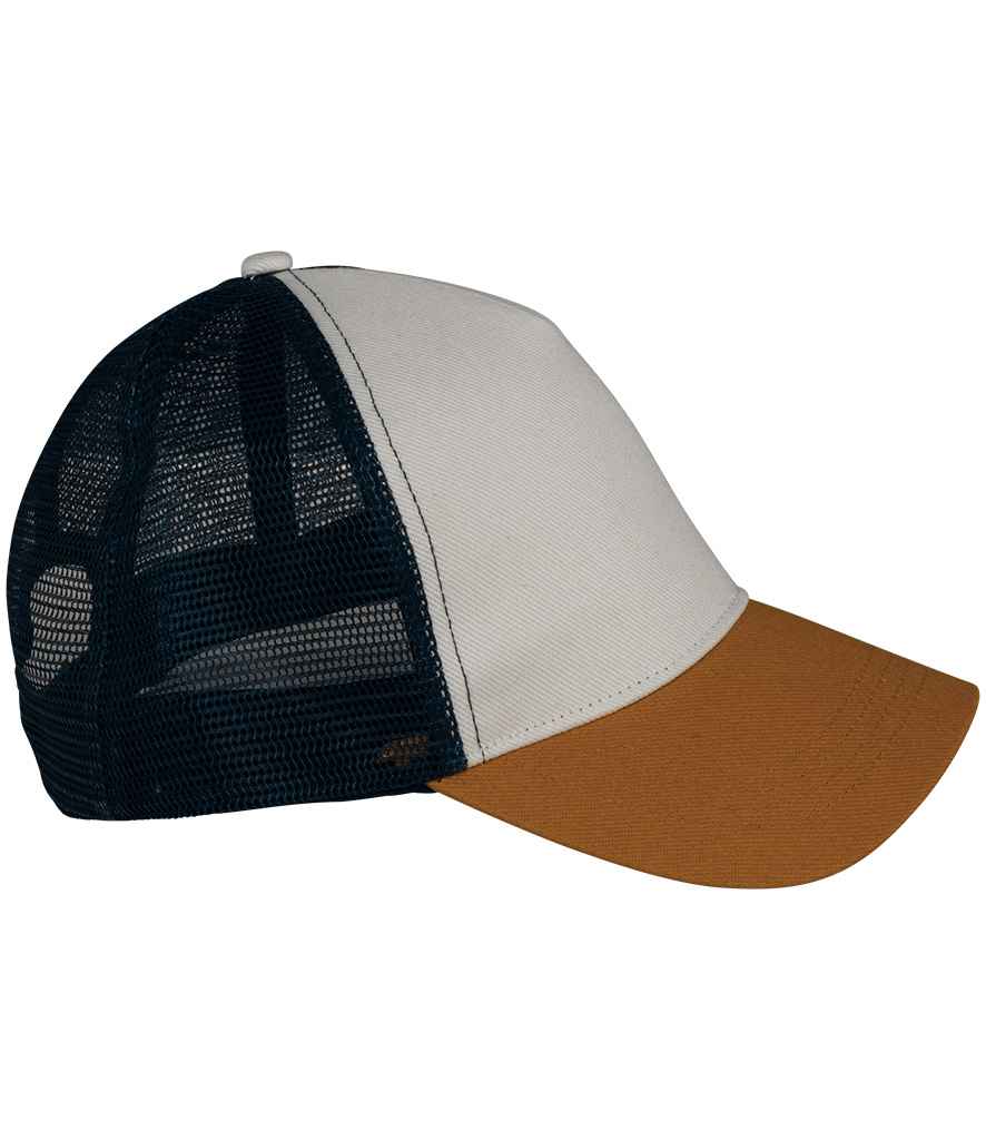 Native Spirit NS035 5 Panel Trucker Cap - COOZO