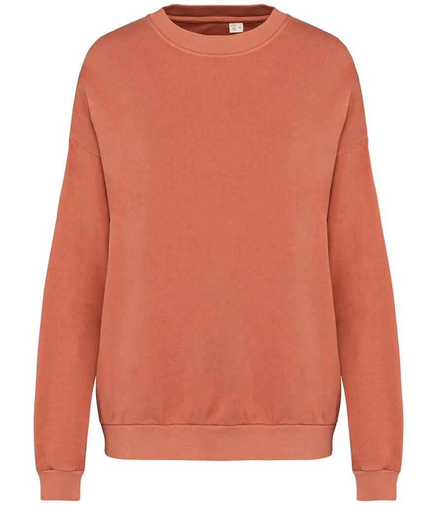 Native Spirit NS415 Unisex Terry 280 Oversized Sweatshirt Drop shoulder style 100% organic ringspun combed cotton - COOZO