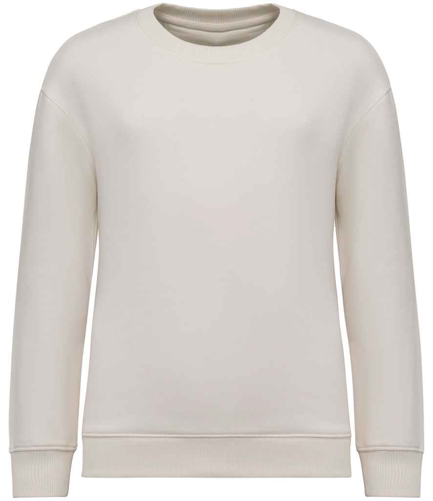 Native Spirit NS437 Kids Oversized Round Neck Sweatshirt - COOZO