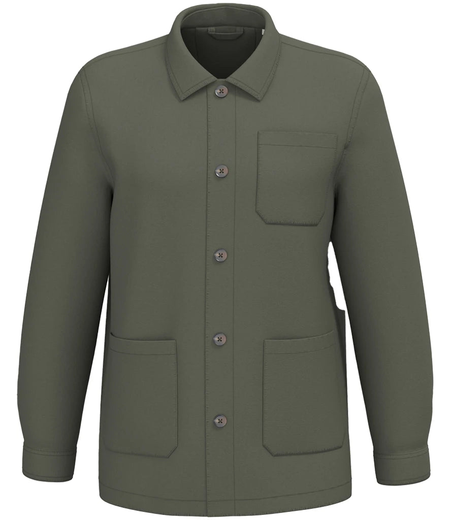 Native Spirit NS611 Washed Effect Work Jacket - COOZO