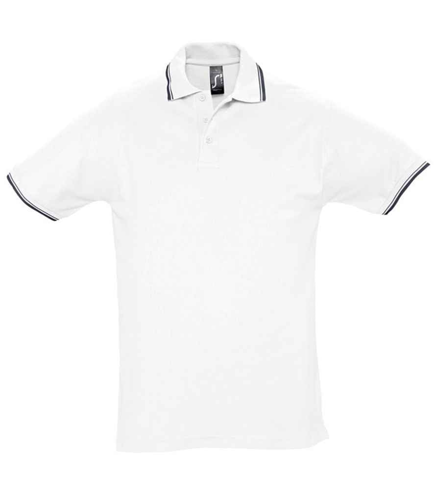 SOL'S Practice Tipped Cotton Piqué Polo Shirt - COOZO