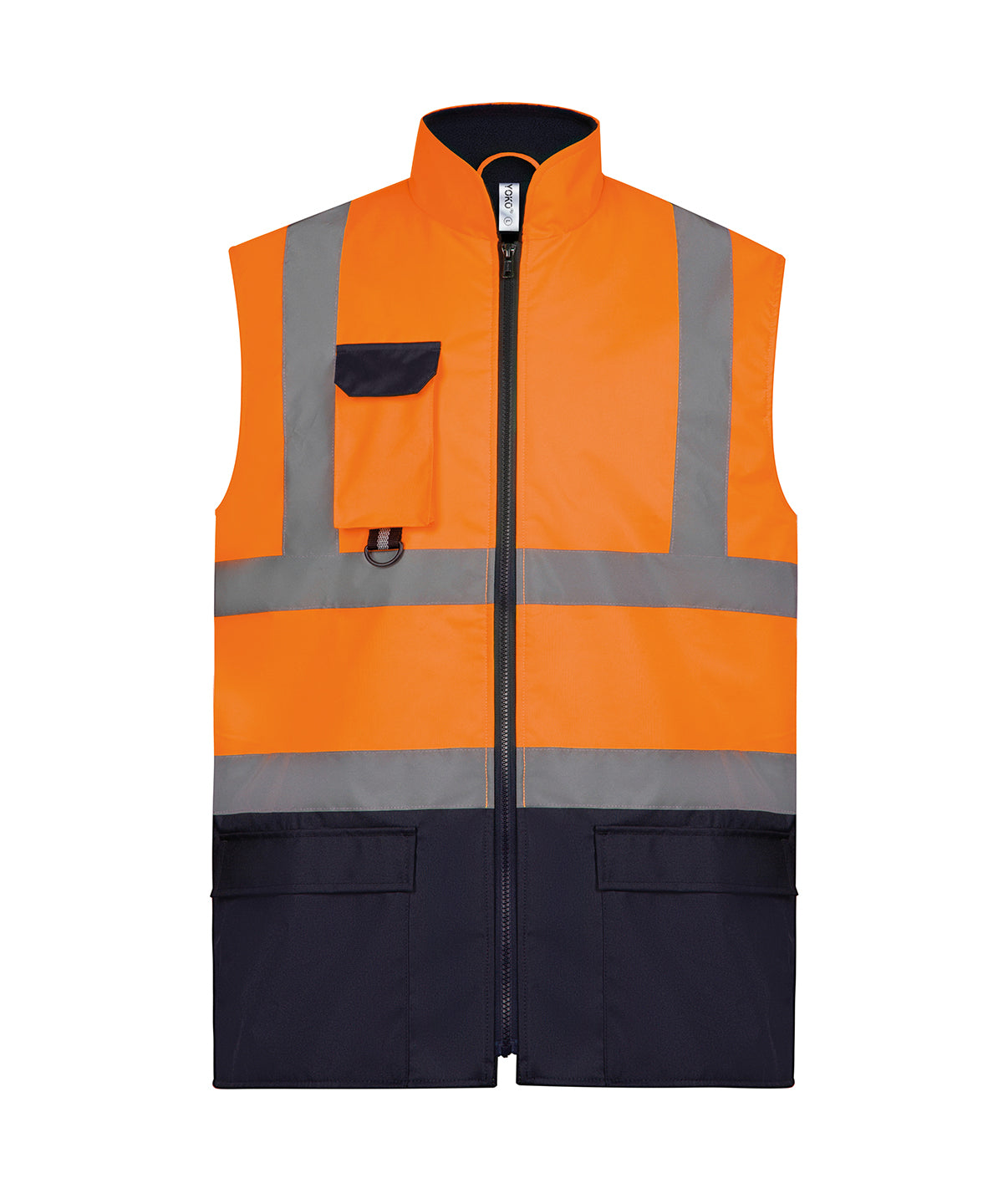 Yoko Unisex Hi-vis padded bodywarmer/vest (HV005) - COOZO