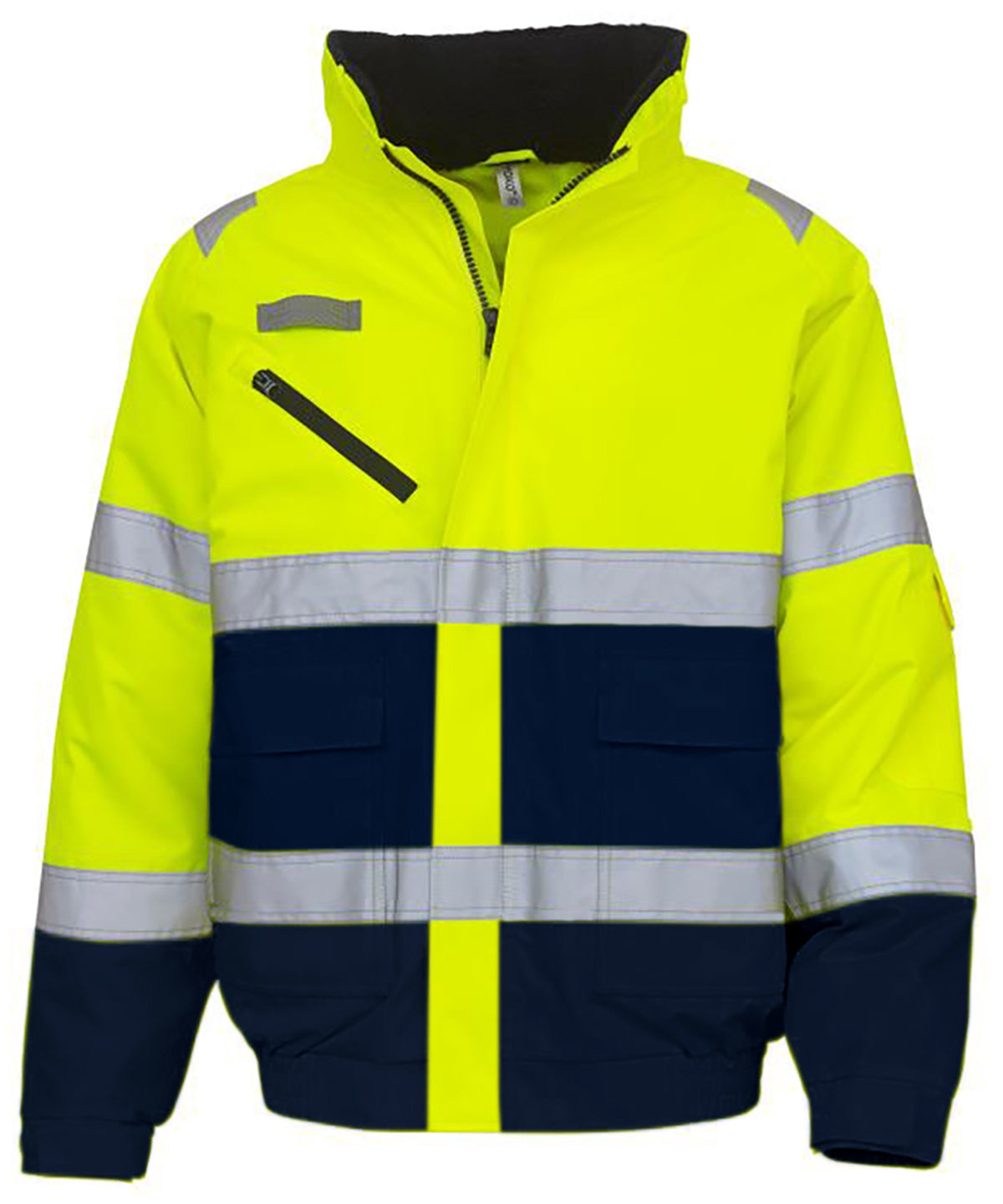 Yoko HVP209 Hi-vis fontaine flight Jacket Ripstop Fontaine? check polyester - COOZO