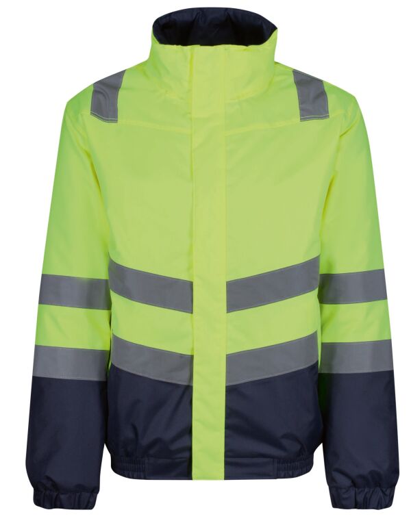 Regatta TRA218 Pro Hi Vis Bomber Jacket - COOZO