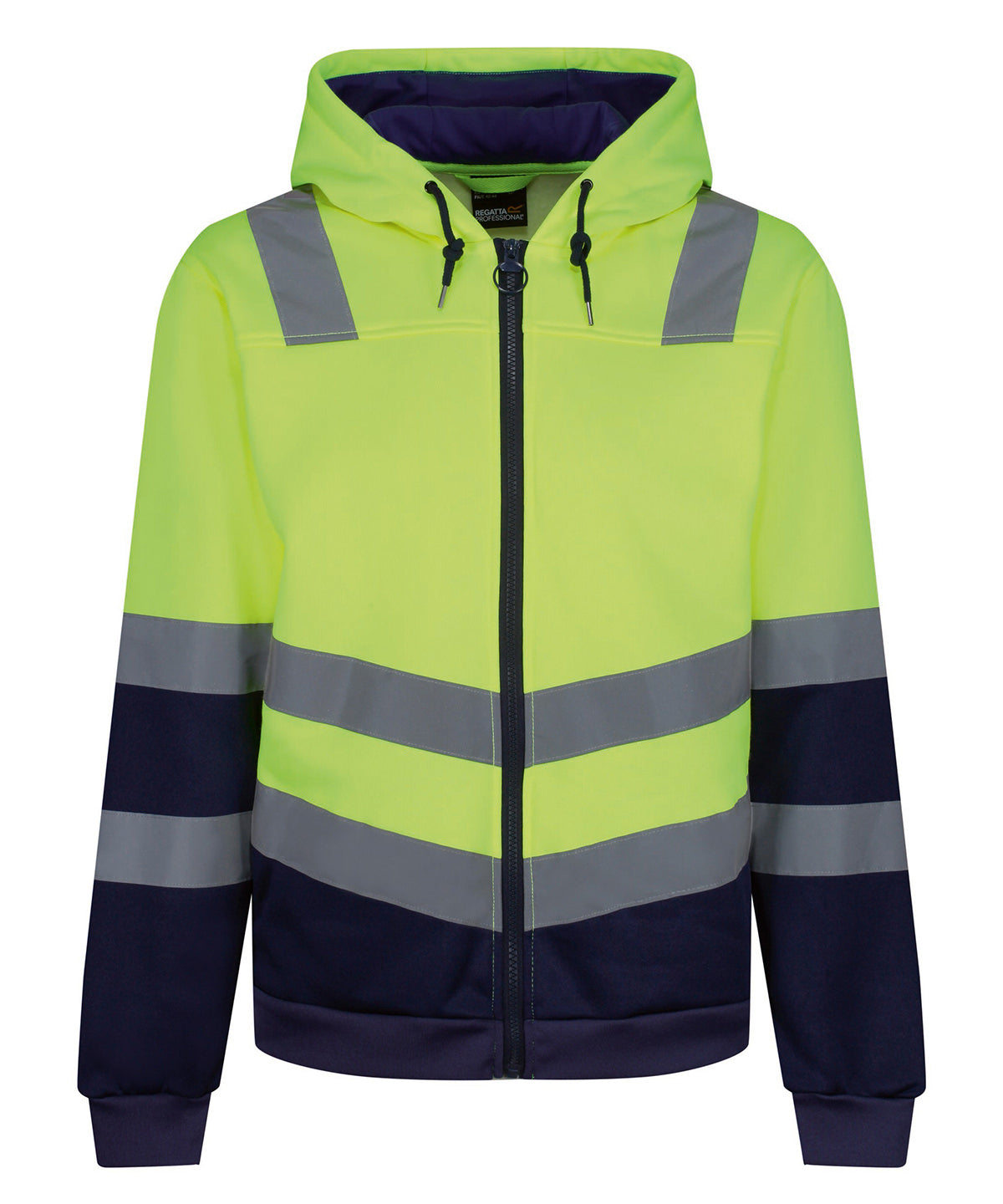 Regatta TRF625 Pro hi-vis full zip hoodie - COOZO