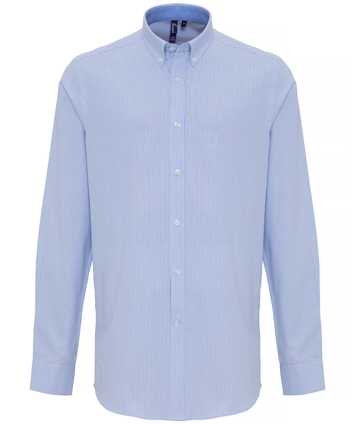 Premier PR238 Long Sleeve Striped Oxford Shirt - COOZO