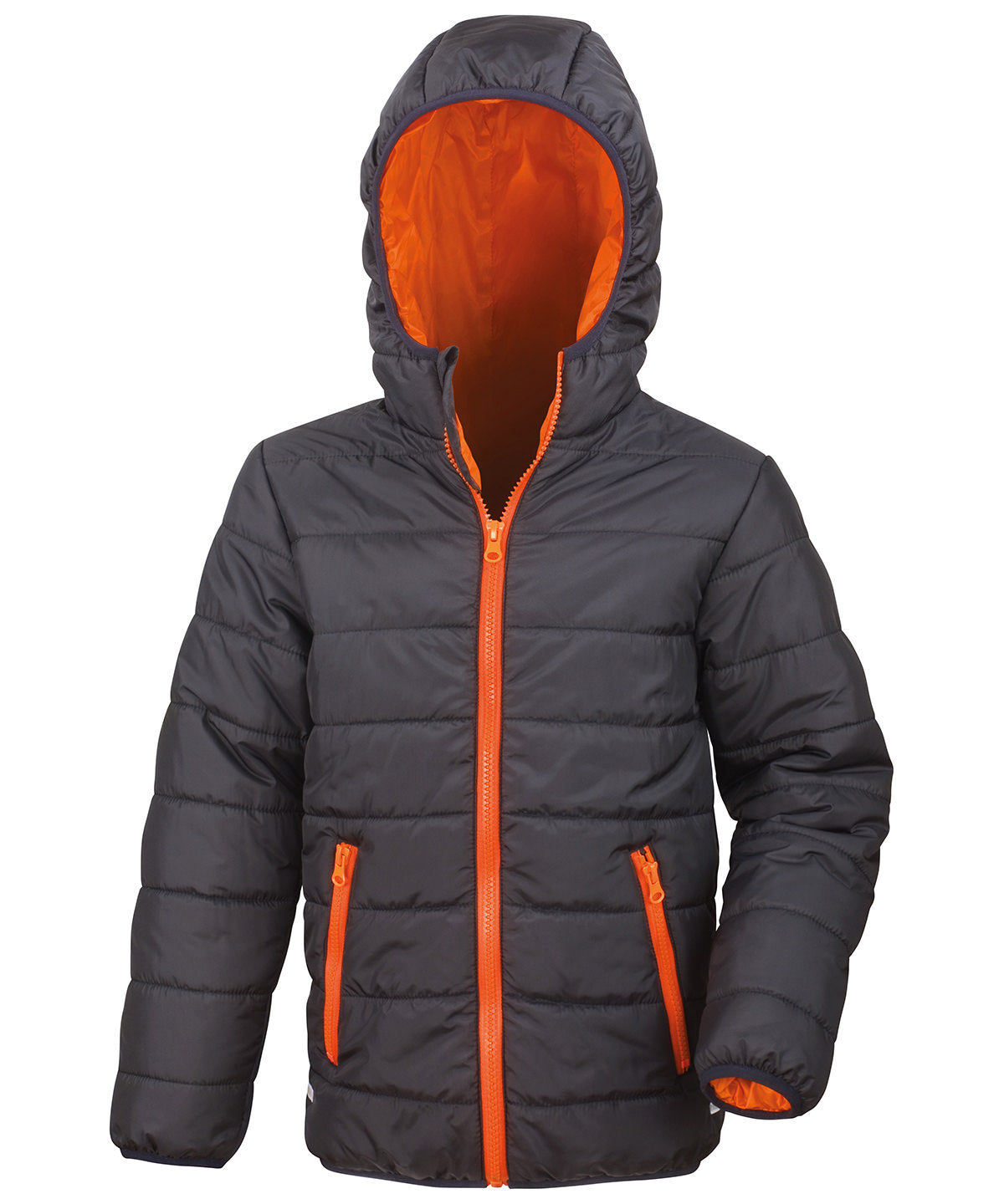Result R233JY Children's Soft Padded Jacket 100% Polyester Showerproof windproof Super soft lightweight and warm - COOZO