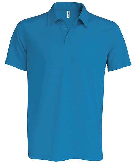 Kariban Proact PA482 Men's short-sleeved polo 100% polyester - COOZO