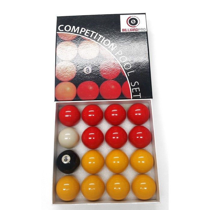 CARTA SPORT PBL2 2in League Pool Balls (Reds & Yellows) - COOZO