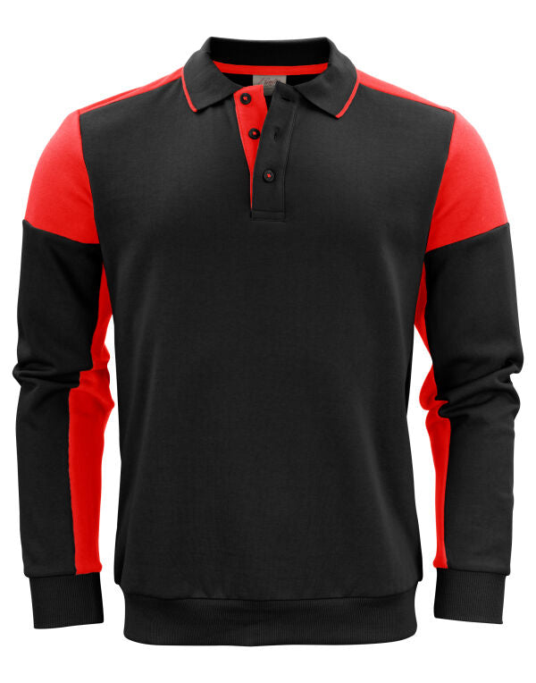 Printer Prime PP2262060 Long Sleeve Polo Sweatshirt - COOZO