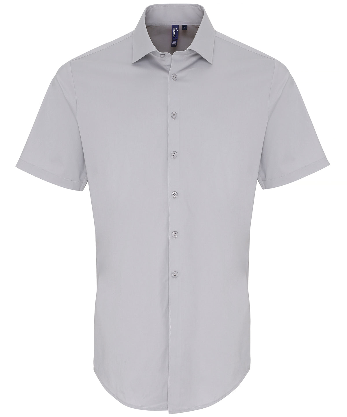 Premier PR246 Short Sleeve Stretch Fit Poplin Shirt - COOZO