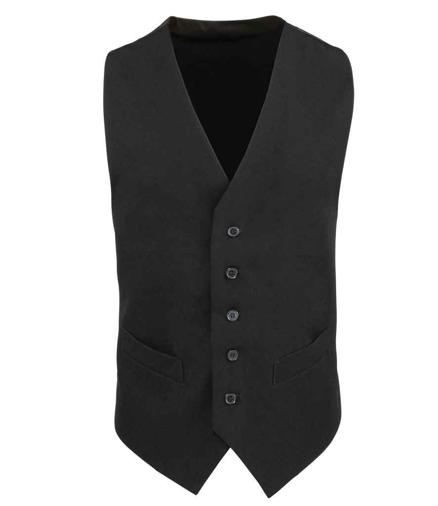 Premier PR622 Lined Waistcoat - COOZO