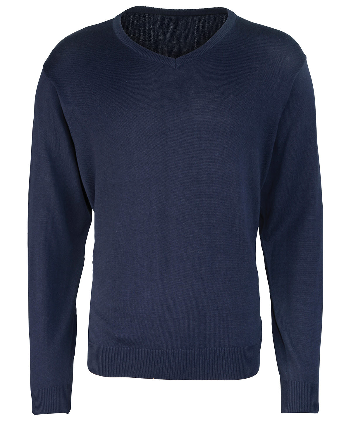 Premier PR694 Knitted Cotton Acrylic V Neck Sweater - COOZO