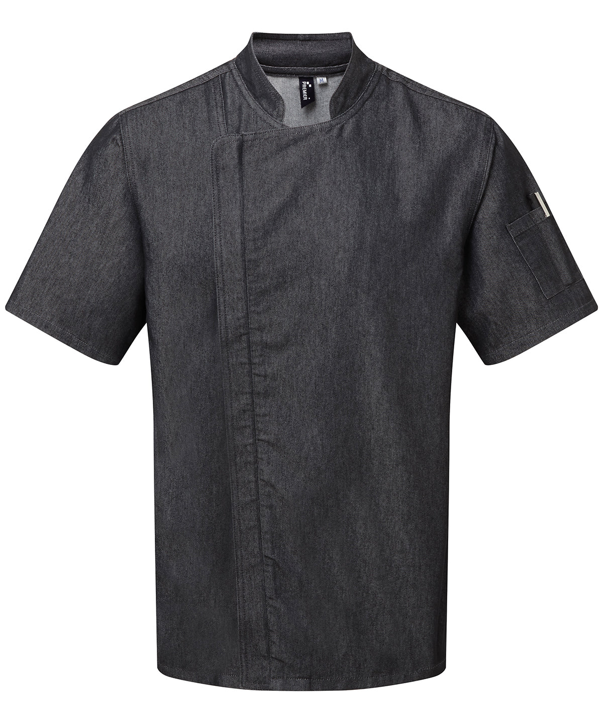 Premier PR906 Chef's zip-close short sleeve jacket - COOZO