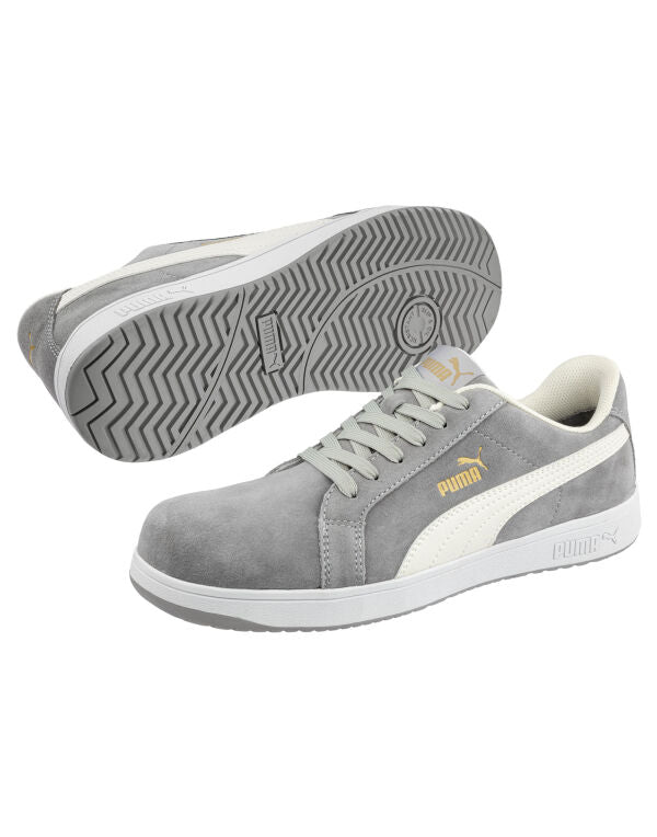 PUMA PS640030 Iconic Suede Grey Low S1PL ESD - COOZO