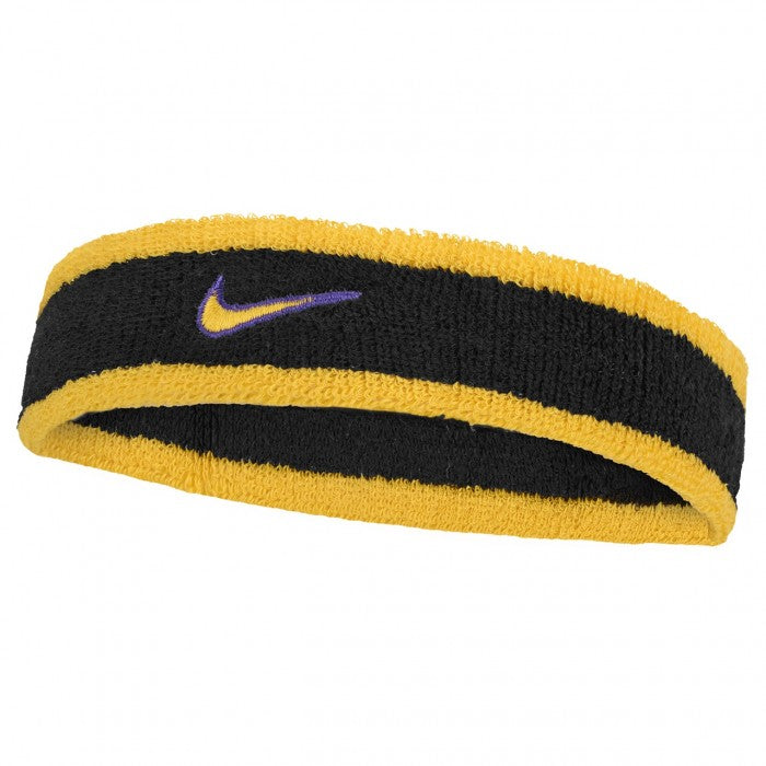 NIKE NKNIKE56 CLASSIC HEADBAND SWOOSH BLACK/PURPLE - COOZO