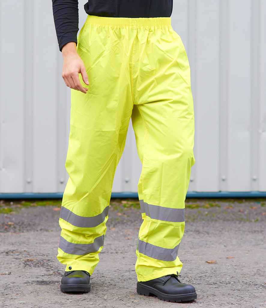 Portwest PW012 Hi-Vis Rain Trousers - COOZO