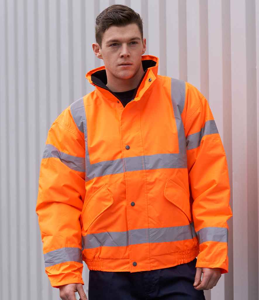 Portwest PW021 Hi-Vis GO/RT Bomber Jacket - COOZO