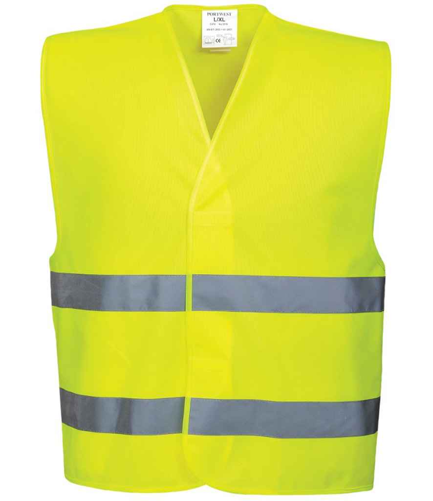 Portwest PW333 Hi-Vis Two Band Vest - COOZO