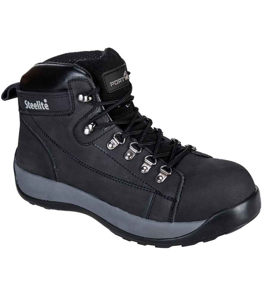 Portwest PW813 SteeliteMid Cut Nubuck SB HRO Boots - COOZO