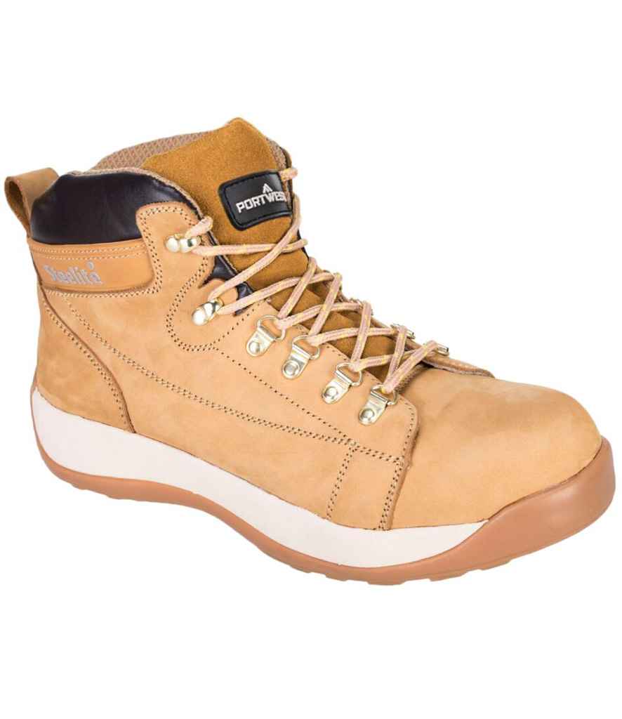 Portwest PW813 SteeliteMid Cut Nubuck SB HRO Boots - COOZO