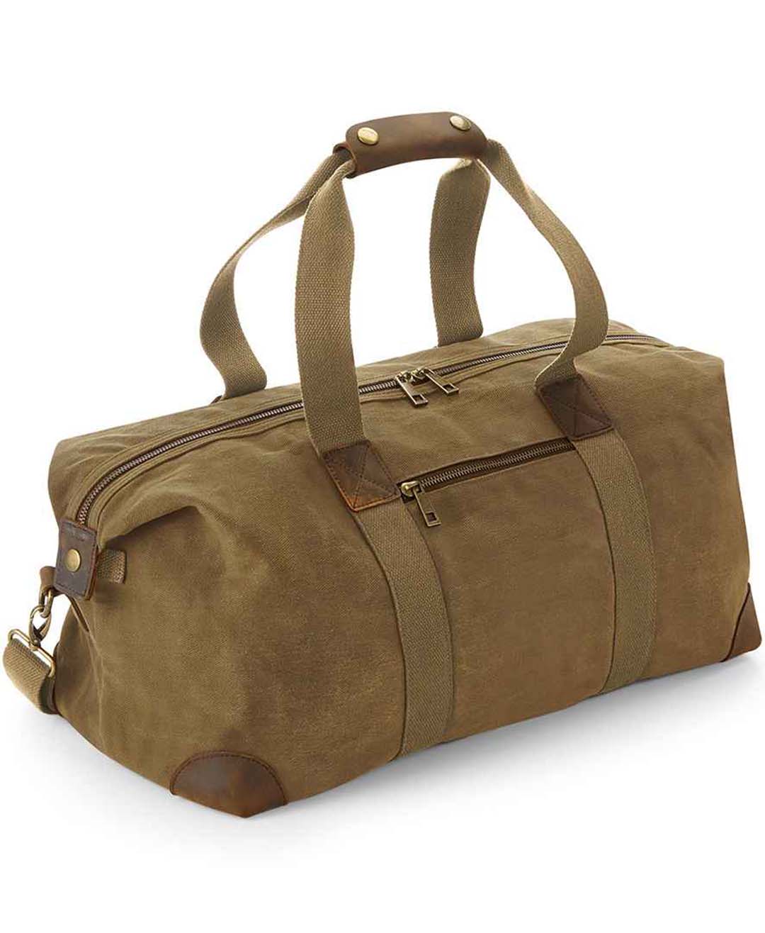 Quadra QD650 Heritage Washed Canvas Holdall - COOZO