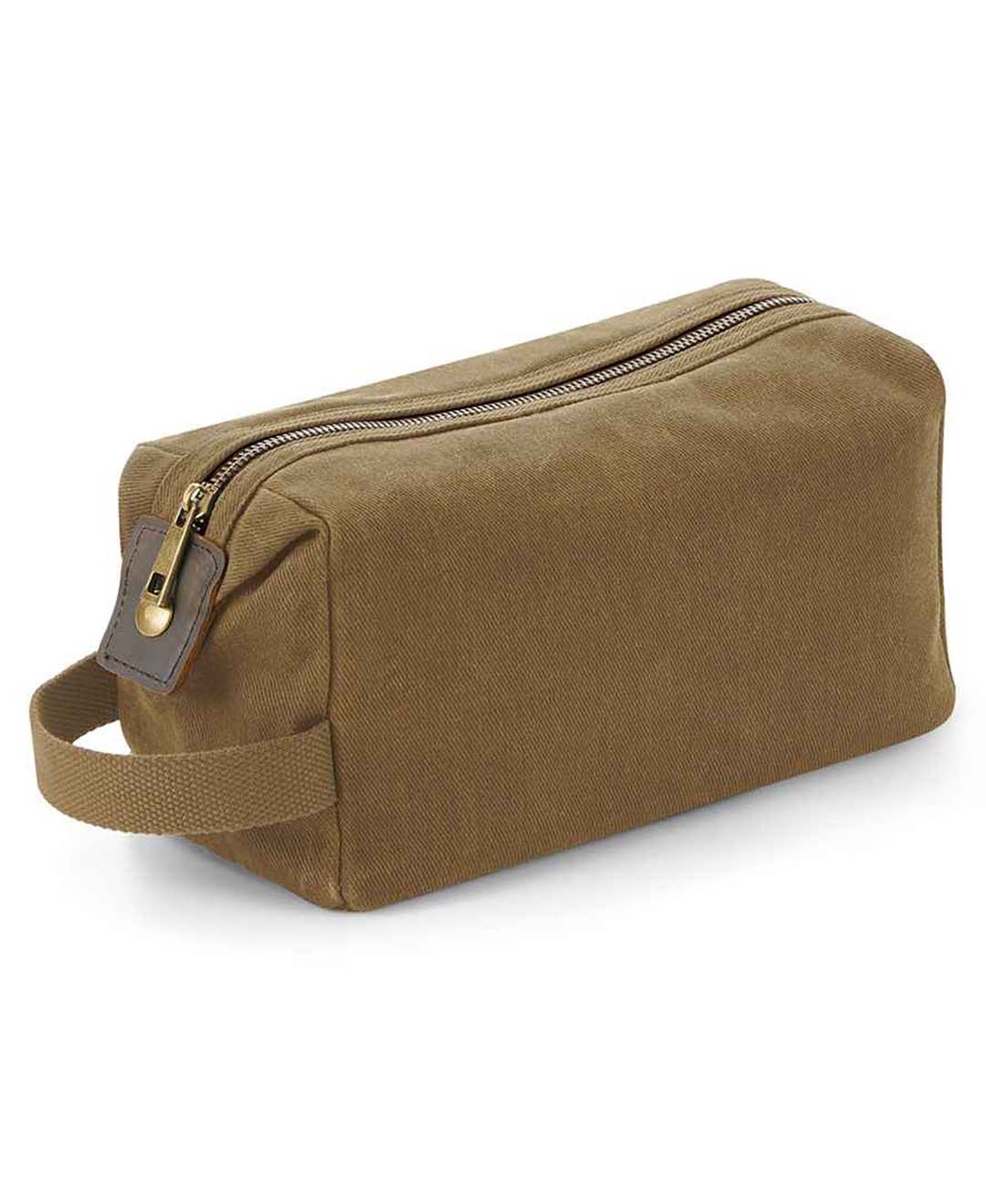 Quadra QD651 Heritage Waxed Canvas Wash Bag - COOZO